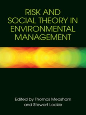 cover image of Risk and Social Theory in Environmental Management